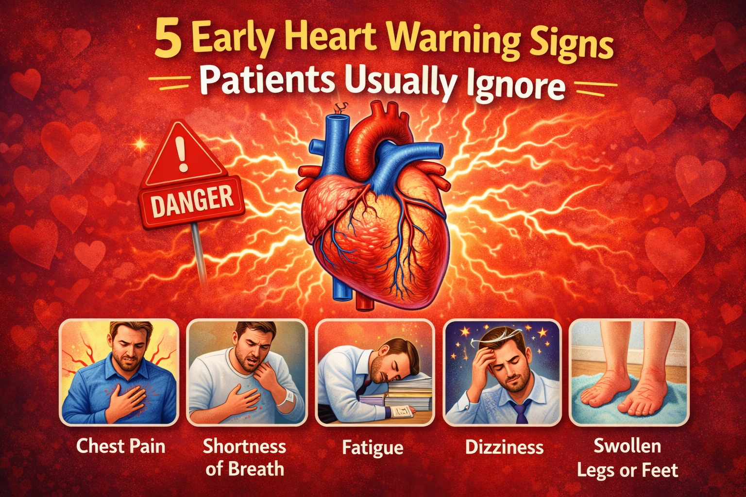 Heart health prevention and early warning signs